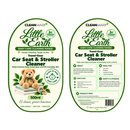 Little Earth Travel-Gear Car Seat & Stroller Cleaner 500ml