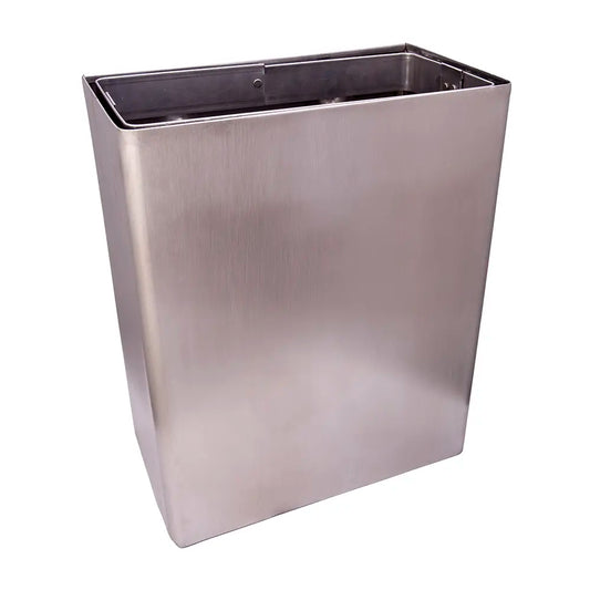 36L Wall Bin with Internal Liner Frame (STAINLESS STEEL) (46cm x 37cm x 20cm)